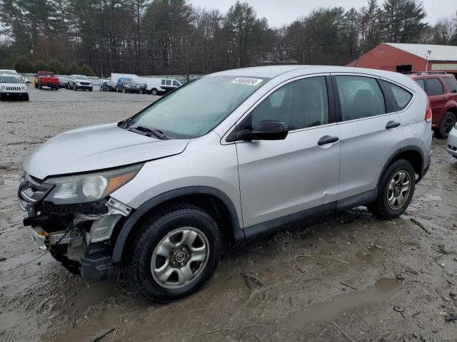 2HKRM4H38DH654724 - 2013 HONDA CR-V LX GRAY photo 1