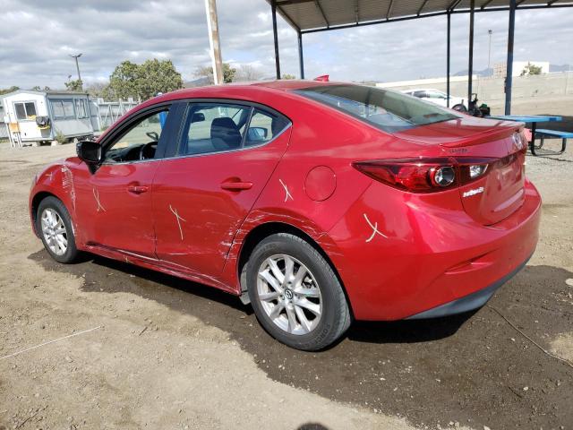 JM1BM1W79G1343837 - 2016 MAZDA 3 TOURING RED photo 2