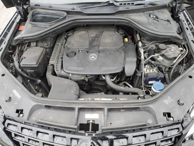 4JGDA5HB8CA037907 - 2012 MERCEDES-BENZ ML 350 4MATIC BLACK photo 12