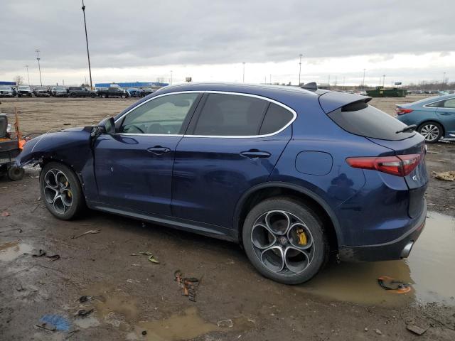ZASPAKBN4K7C58880 - 2019 ALFA ROMEO STELVIO TI BLUE photo 2