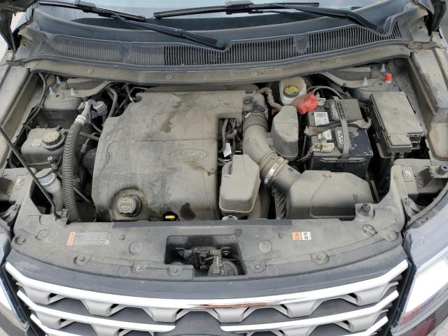 1FM5K8D8XHGD82194 - 2017 FORD EXPLORER XLT GRAY photo 12