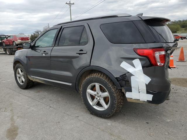 1FM5K8D8XHGD82194 - 2017 FORD EXPLORER XLT GRAY photo 2