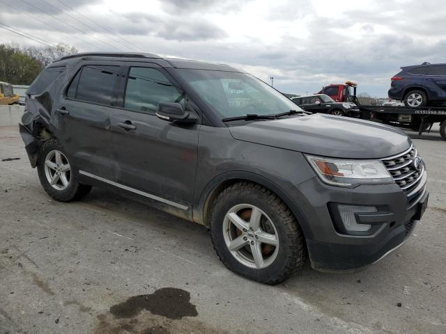 1FM5K8D8XHGD82194 - 2017 FORD EXPLORER XLT GRAY photo 4