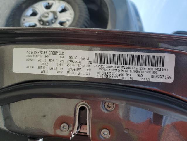 3C6UR5DJXFG516451 - 2015 RAM 2500 SLT SILVER photo 12