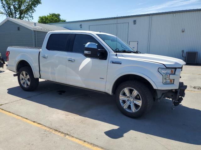 1FTEW1EG2FFB83505 - 2015 FORD F150 SUPERCREW WHITE photo 4