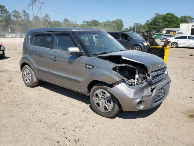 KNDJT2A50D7622046 - 2013 KIA SOUL GRAY photo 4