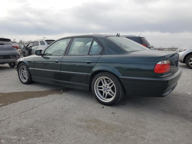 WBAGG83401DN86357 - 2001 BMW 740 I AUTOMATIC BLACK photo 2