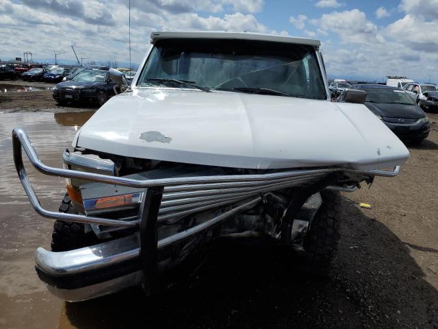 1FTHX26F6SKB26179 - 1995 FORD F250 WHITE photo 5