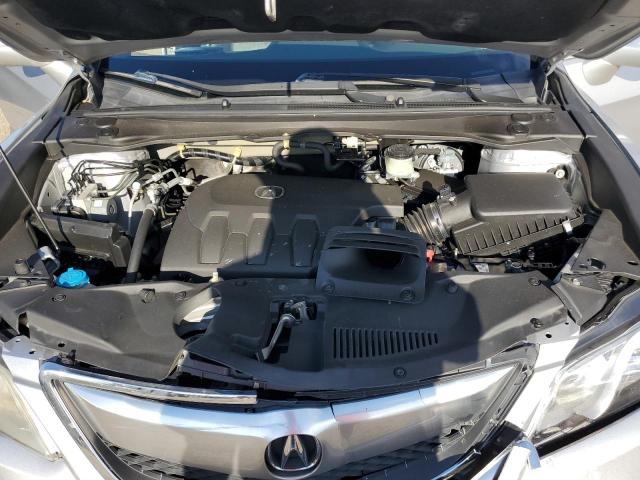 5J8TB3H5XFL013775 - 2015 ACURA RDX TECHNOLOGY SILVER photo 12