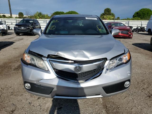 5J8TB3H5XFL013775 - 2015 ACURA RDX TECHNOLOGY SILVER photo 5