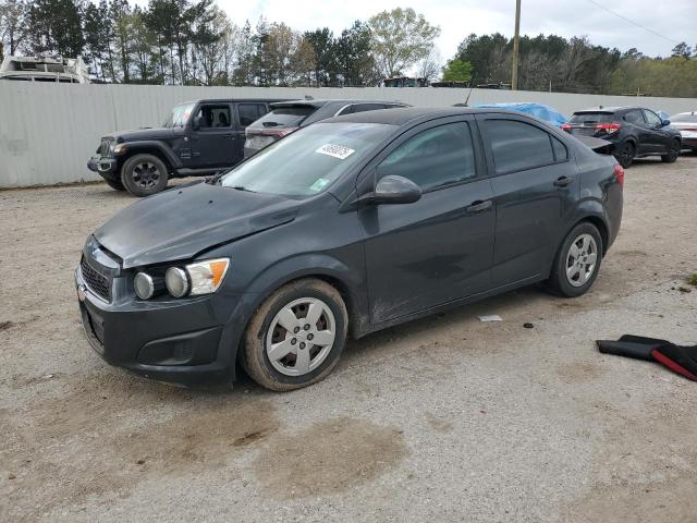 1G1JA5SH5G4106781 - 2016 CHEVROLET SONIC LS GRAY photo 1