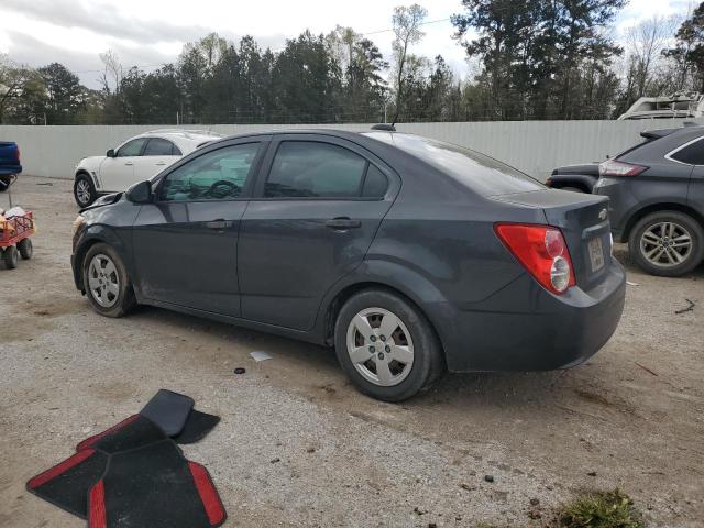 1G1JA5SH5G4106781 - 2016 CHEVROLET SONIC LS GRAY photo 2
