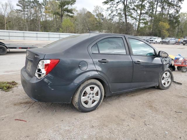 1G1JA5SH5G4106781 - 2016 CHEVROLET SONIC LS GRAY photo 3