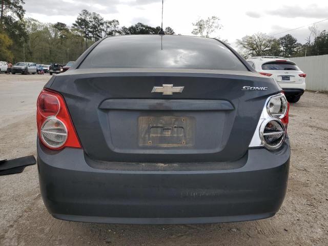 1G1JA5SH5G4106781 - 2016 CHEVROLET SONIC LS GRAY photo 6