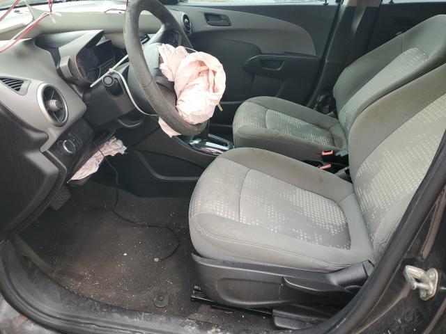 1G1JA5SH5G4106781 - 2016 CHEVROLET SONIC LS GRAY photo 7