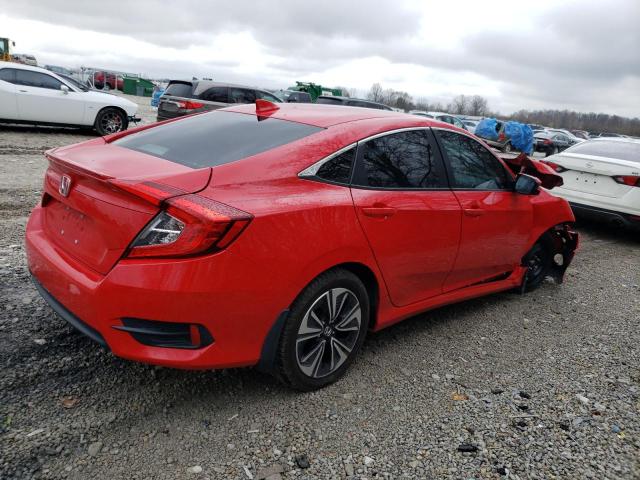2HGFC1F78GH645823 - 2016 HONDA CIVIC EXL წითელი ფოტო 3