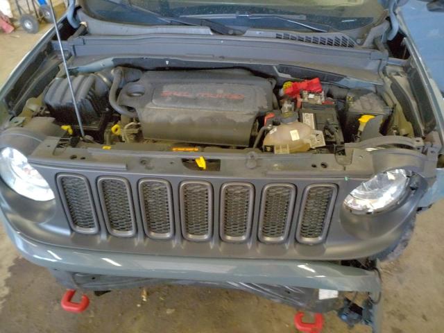 ZACCJBCB6JPH98034 - 2018 JEEP RENEGADE TRAILHAWK BLUE photo 11