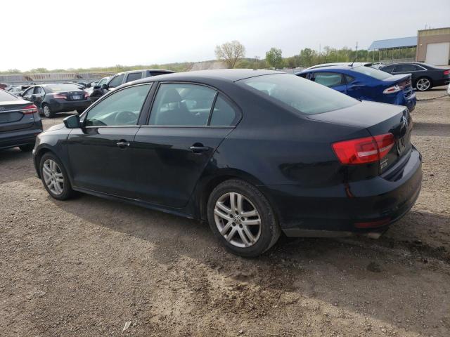 3VW2K7AJ2FM350980 - 2015 VOLKSWAGEN JETTA BASE Սև լուսանկար 2