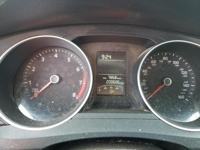 3VW2K7AJ2FM350980 - 2015 VOLKSWAGEN JETTA BASE Սև լուսանկար 9