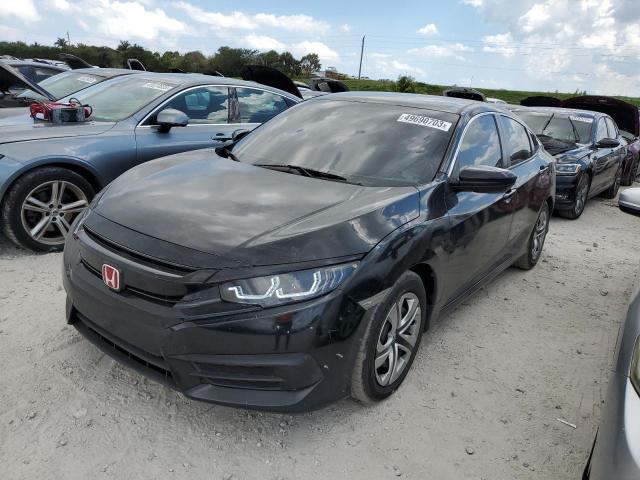 2HGFC2F56GH565120 - 2016 HONDA CIVIC LX BLACK photo 1