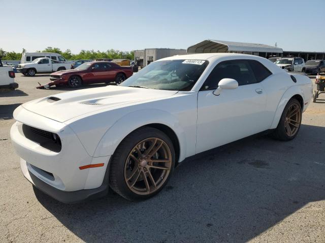 2C3CDZFJ0MH627339 - 2021 DODGE CHALLENGER R/T SCAT PACK WHITE photo 1