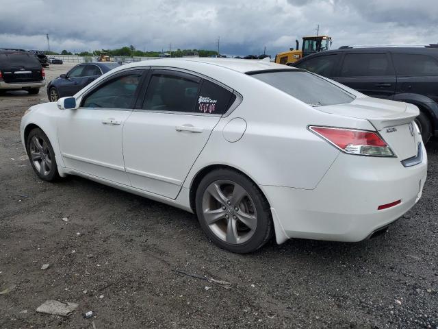 19UUA8F74CA000035 - 2012 ACURA TL WHITE photo 2