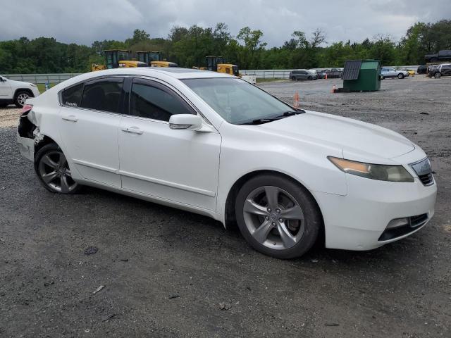 19UUA8F74CA000035 - 2012 ACURA TL WHITE photo 4