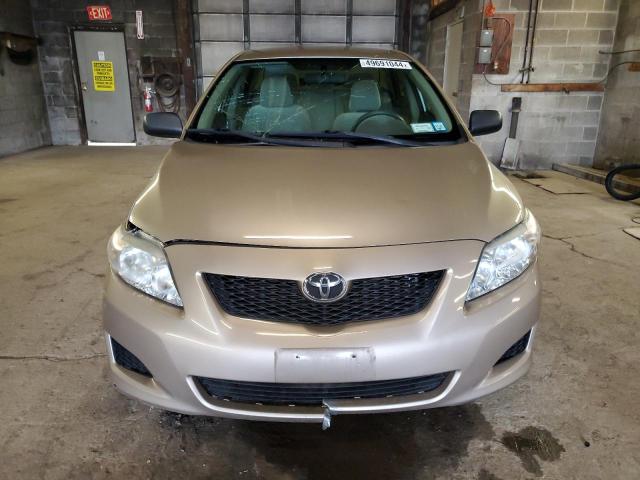 2T1BU4EE2AC214021 - 2010 TOYOTA COROLLA BASE GOLD photo 5