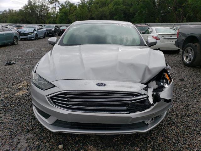 3FA6P0LUXHR309657 - 2017 FORD FUSION SE HYBRID SILVER photo 5