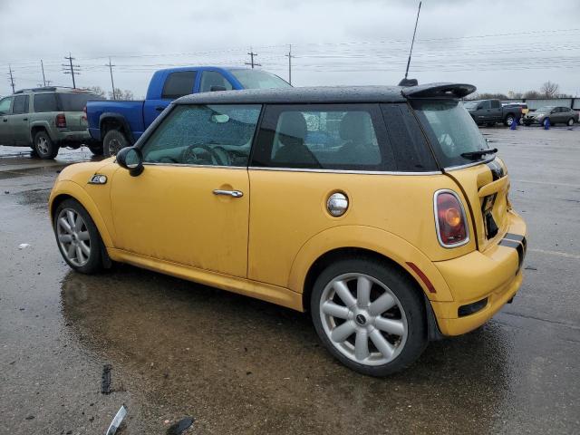 WMWMF73549TW82731 - 2009 MINI COOPER S YELLOW photo 2