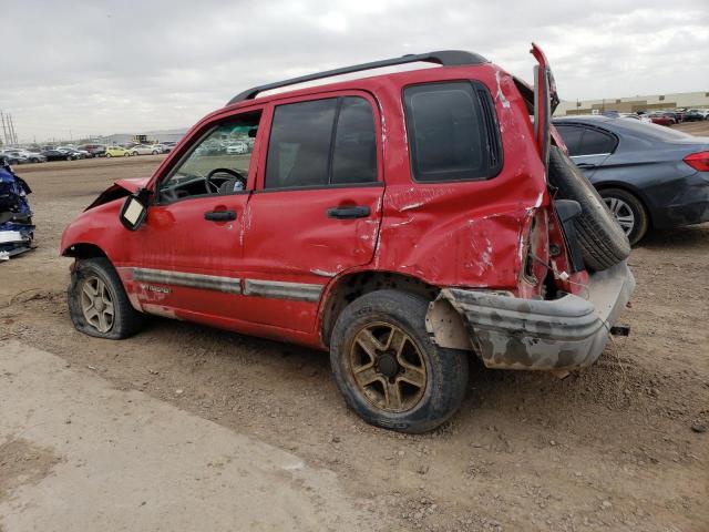 2CNBJ134846918923 - 2004 CHEVROLET TRACKER RED photo 2