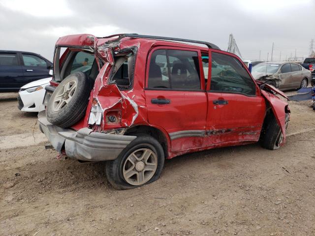 2CNBJ134846918923 - 2004 CHEVROLET TRACKER RED photo 3