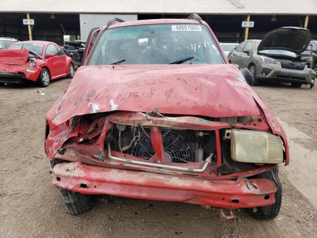 2CNBJ134846918923 - 2004 CHEVROLET TRACKER RED photo 5