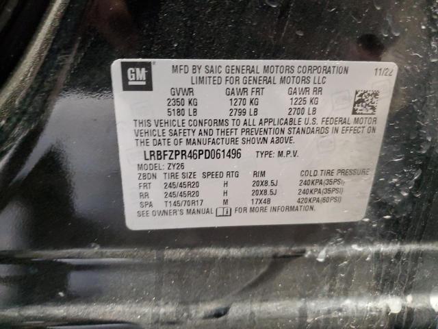 LRBFZPR46PD061496 - 2023 BUICK ENVISION ESSENCE Սև լուսանկար 13