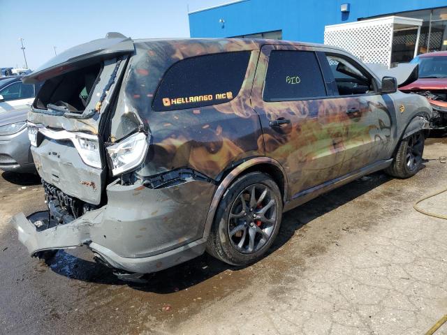 1C4SDJH95MC626542 - 2021 DODGE DURANGO SRT HELLCAT GRAY photo 3