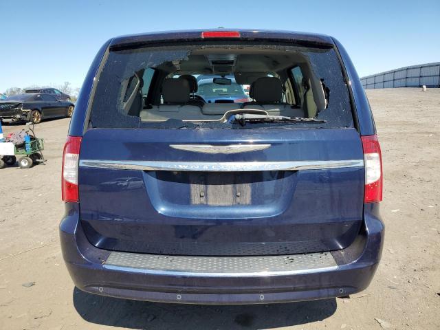 2C4RC1CG8ER133924 - 2014 CHRYSLER TOWN & COU TOURING L BLUE photo 6