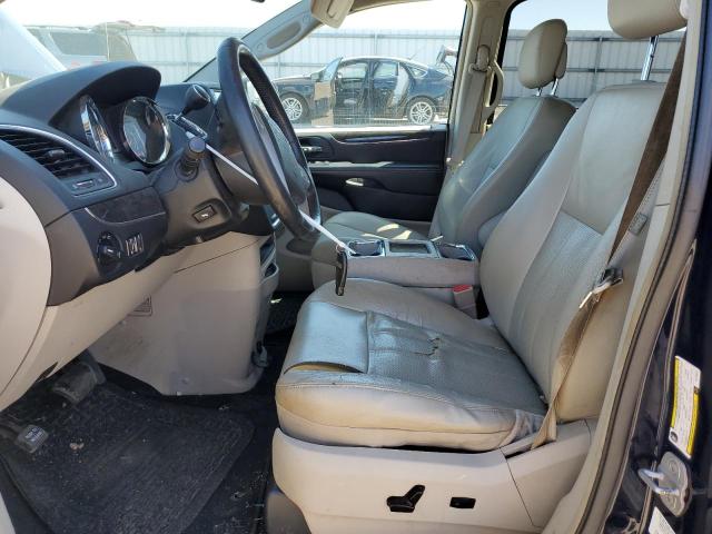 2C4RC1CG8ER133924 - 2014 CHRYSLER TOWN & COU TOURING L BLUE photo 7