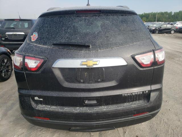 1GNKRFED9FJ379359 - 2015 CHEVROLET TRAVERSE LS GRAY photo 6