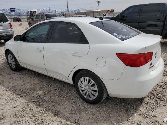 KNAFU4A29A5839667 - 2010 KIA FORTE EX WHITE photo 2