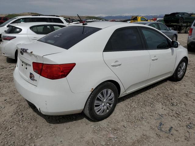 KNAFU4A29A5839667 - 2010 KIA FORTE EX WHITE photo 3