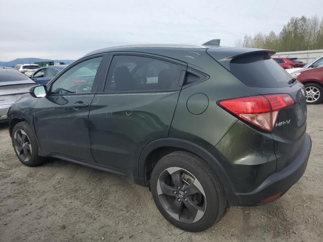 3CZRU6H76JM707791 - 2018 HONDA HR-V EXL GREEN photo 2