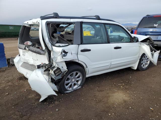JF1SG65635H706401 - 2005 SUBARU FORESTER 2.5XS WHITE photo 3