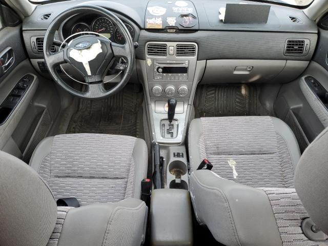 JF1SG65635H706401 - 2005 SUBARU FORESTER 2.5XS WHITE photo 8