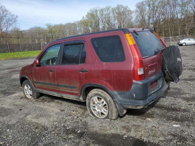 SHSRD78853U134628 - 2003 HONDA CR-V EX BURGUNDY photo 2