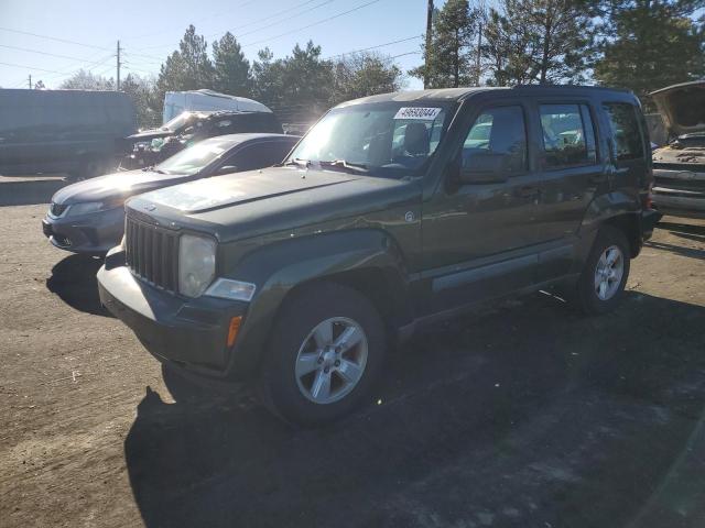 1J8GN28K99W531976 - 2009 JEEP LIBERTY SPORT GREEN photo 1