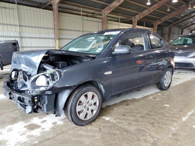 KMHCM3AC0AU153608 - 2010 HYUNDAI ACCENT BLUE CHARCOAL photo 1