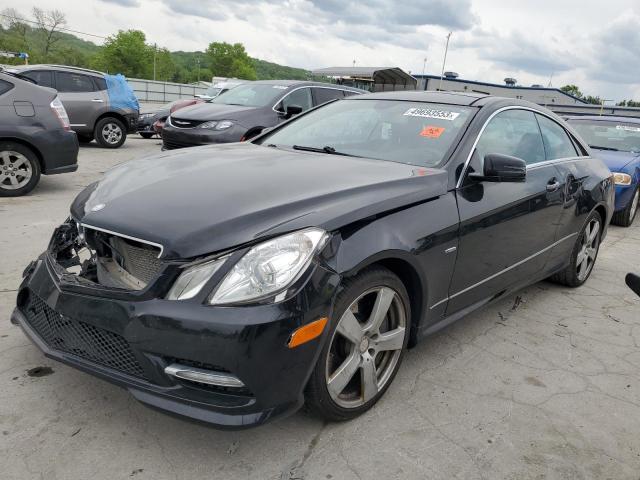 WDDKJ7DB3CF165980 - 2012 MERCEDES-BENZ E 550 BLACK photo 1