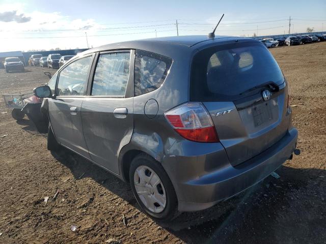 JHMGE8H39DC081709 - 2013 HONDA FIT GRAY photo 2