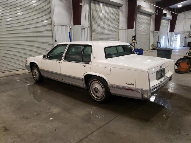 1G6CD53B1N4257814 - 1992 CADILLAC DEVILLE WHITE photo 2