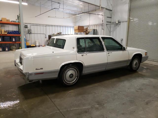 1G6CD53B1N4257814 - 1992 CADILLAC DEVILLE WHITE photo 3